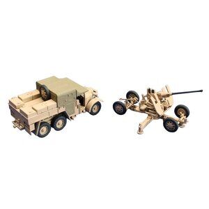 Airfix Vintage 1:72 - Bofors 40mm Gun & Tractor Plastic Model Kit 02314